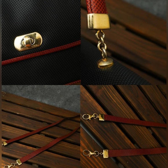 Bottega Veneta Leather Shoulder Satchel Handbag Crossbody 2 Way - Picture 9 of 12